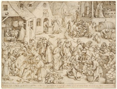 Caritas (Charity) by Pieter Bruegel the Elder